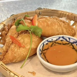 Potato Curry Puffs