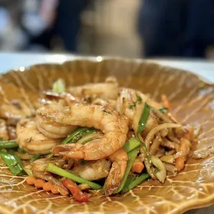 Fresh Ginger with Shrimp