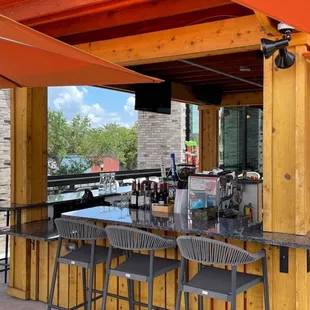 Rooftop bar