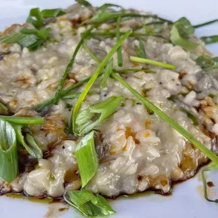 Not on the menu 3 mushroom risotto. IN...CRED...IBLE. Get this if they have it.