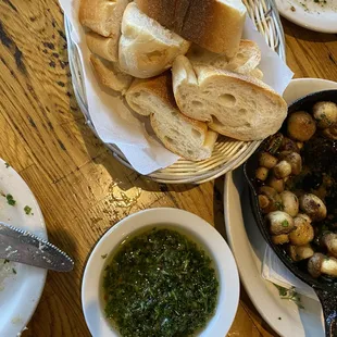 Bread and chimichurri (complimentary)