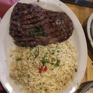 Rib Eye & Al Champignon