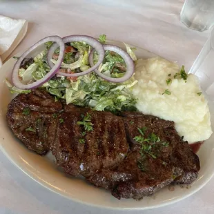 Ribeye Steak Caesar Salad
