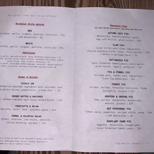 Menu today 10/19/23