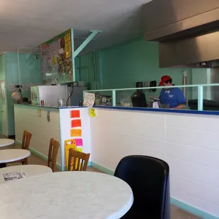 Long &amp; narrow, 5 tables only