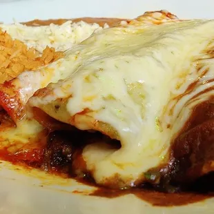 Three Enchiladas