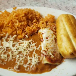 Al Pastor Chimichanga