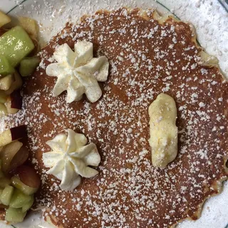 Kid's Bear Pancake with Fruit