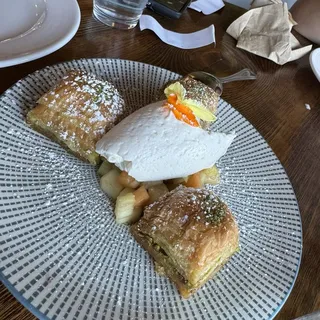 Baklava with pistachios