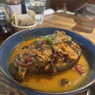 Stuffed Roasted Eggplant-Imam Bayildi