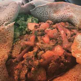 Yebeg Lamb Tibs
