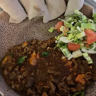 a plate of food