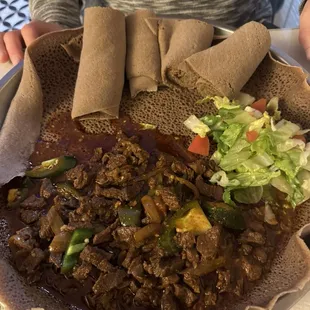 Beef tibs
