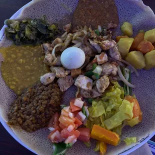 Ethiopian platter