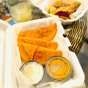 Chicken &amp; Potato Empanadas