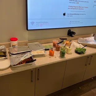 sushi and sashimi, interior