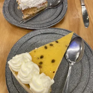 Passionfruit Mousse cake