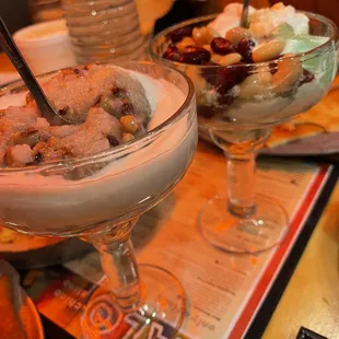 Asian Beans Pudding &amp; Asian Roll Cake