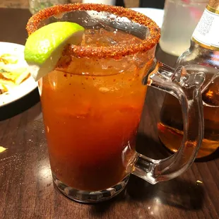 oysters and mussels, drink