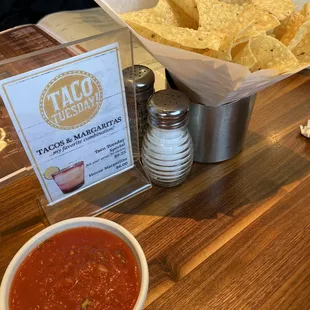 Delish!!! Can always tell if the chips n salsa are good. It's gonna be a great place...