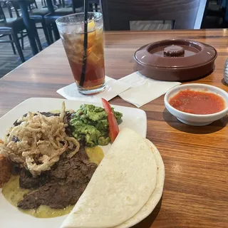 Cilantro Queso Fajitas