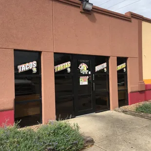 The outside, not much to look at but that's not what matters.