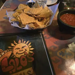 house chips and salsa