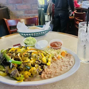 Steak Fajitas @ Landmark Bar &amp; Grille in downtown Northbrook