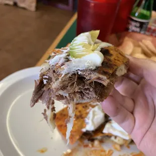 Red quesadilla