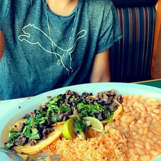 Street Tacos Combo.