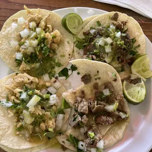 Pollo y Asada