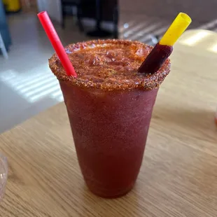 Michelada is sooo good!!! And can&apos;t wait to try the chiliquiles!!