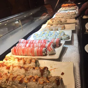 sushi, sushi and sashimi, sashimi, food