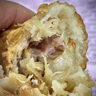 Bought 3 of these crispy, massive egg rolls!