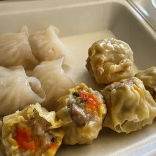 Ha gai, siu mai, yum but also smaller than ones at ABC