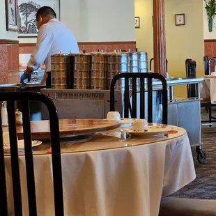 Dim sum carts