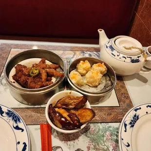 Dim sum carts!