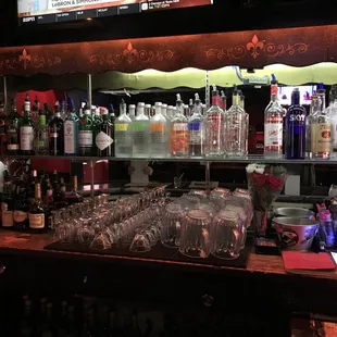 Large alcohol selection