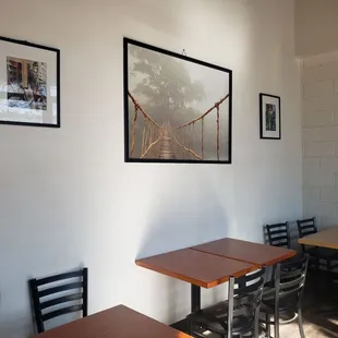 Inside seating