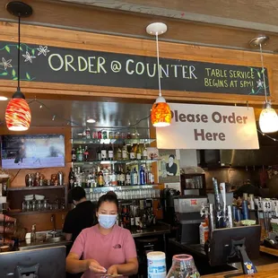 Order counter