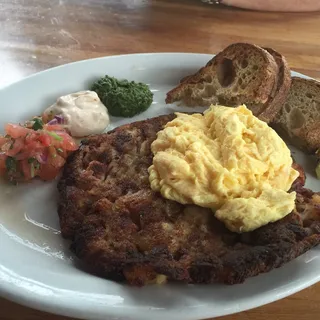 Housemade Corned Beef Hash Breakfast