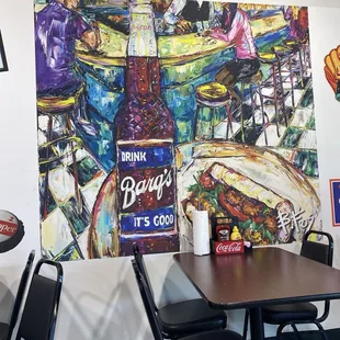 Dining in at Lama's in Hammond, La.