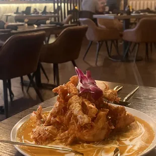 Crispy Prawn Curry