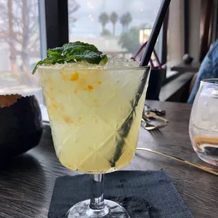 The drinks are strong