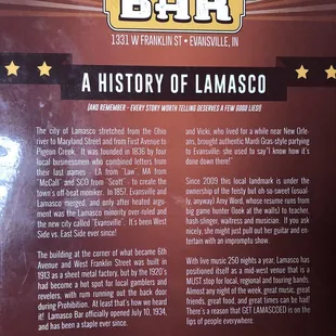 history of lamasco