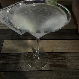 Lemon drop martini - no flavor