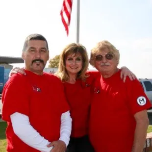Richard, Paul and Jeanette