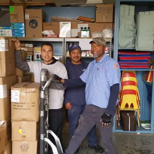 Delivering presents for Operation Homefront to Beale Air Force Base, California