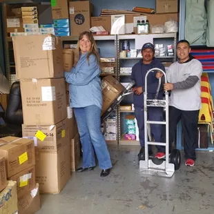 Delivering presents for Operation Homefront to Beale Air Force Base, California!