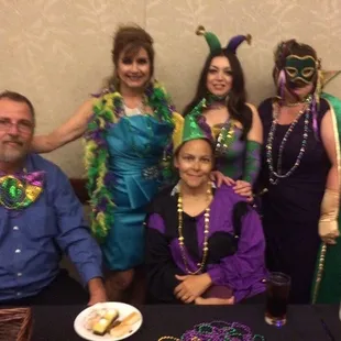 Mardi Gras night at CMSA